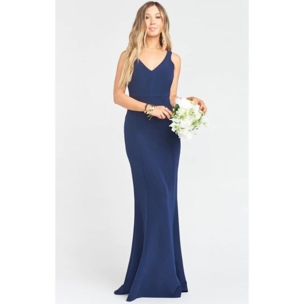 Show Me Your Mumu Navy Morgan Bridesmaid Dress Size XXL